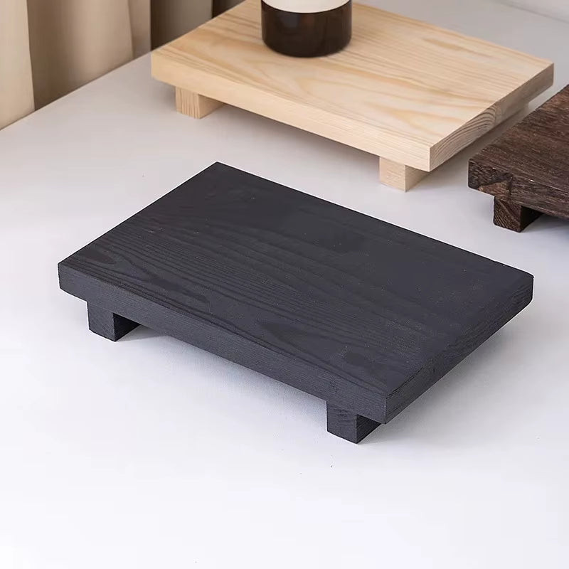 New Square Wooden Tray Desktop Decoration Jewelry Packaging and Display Tools Support Small Quantity Proof from Mainland China