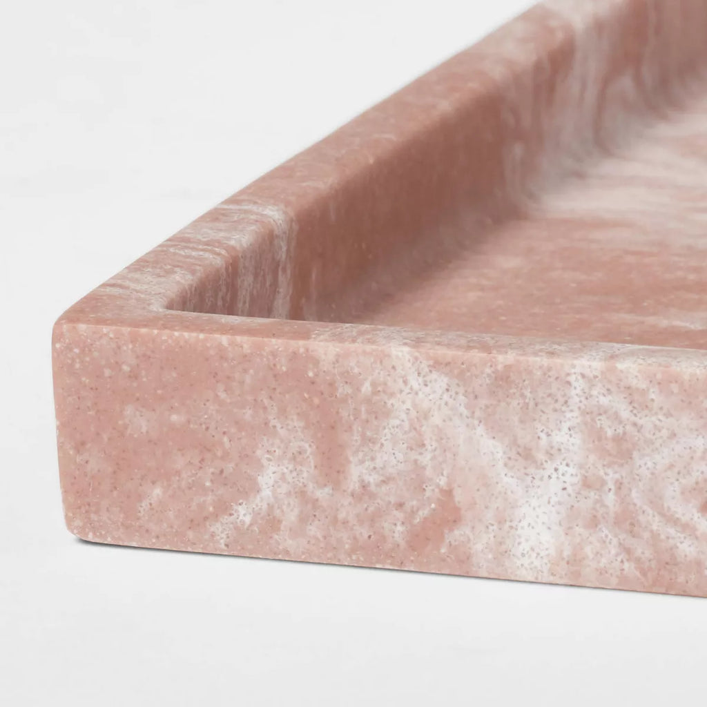 Pink Quartz Resin Tray - Threshold™