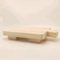 New Square Wooden Tray Desktop Decoration Jewelry Packaging and Display Tools Support Small Quantity Proof from Mainland China