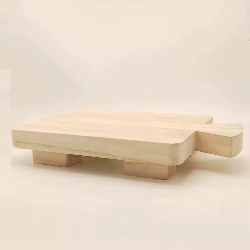 New Square Wooden Tray Desktop Decoration Jewelry Packaging and Display Tools Support Small Quantity Proof from Mainland China