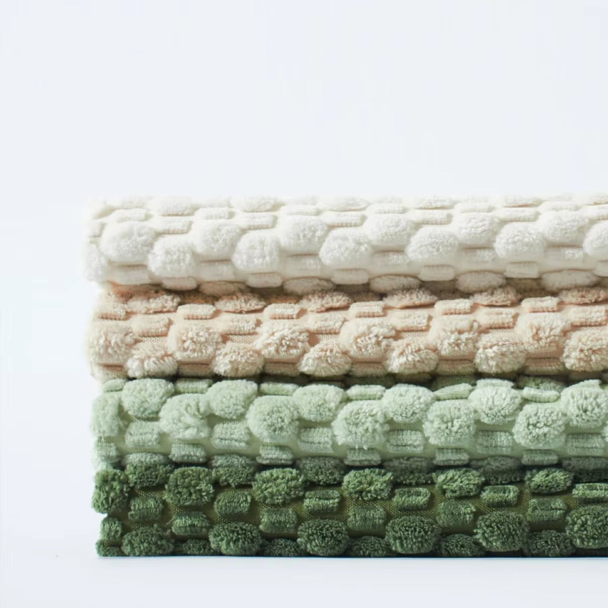 1Pc Soft Boho Style Modern Double-Sided Design Pillows Cover, Farmhouse Neutral Decorative Home Decor Striped Corduroy Square