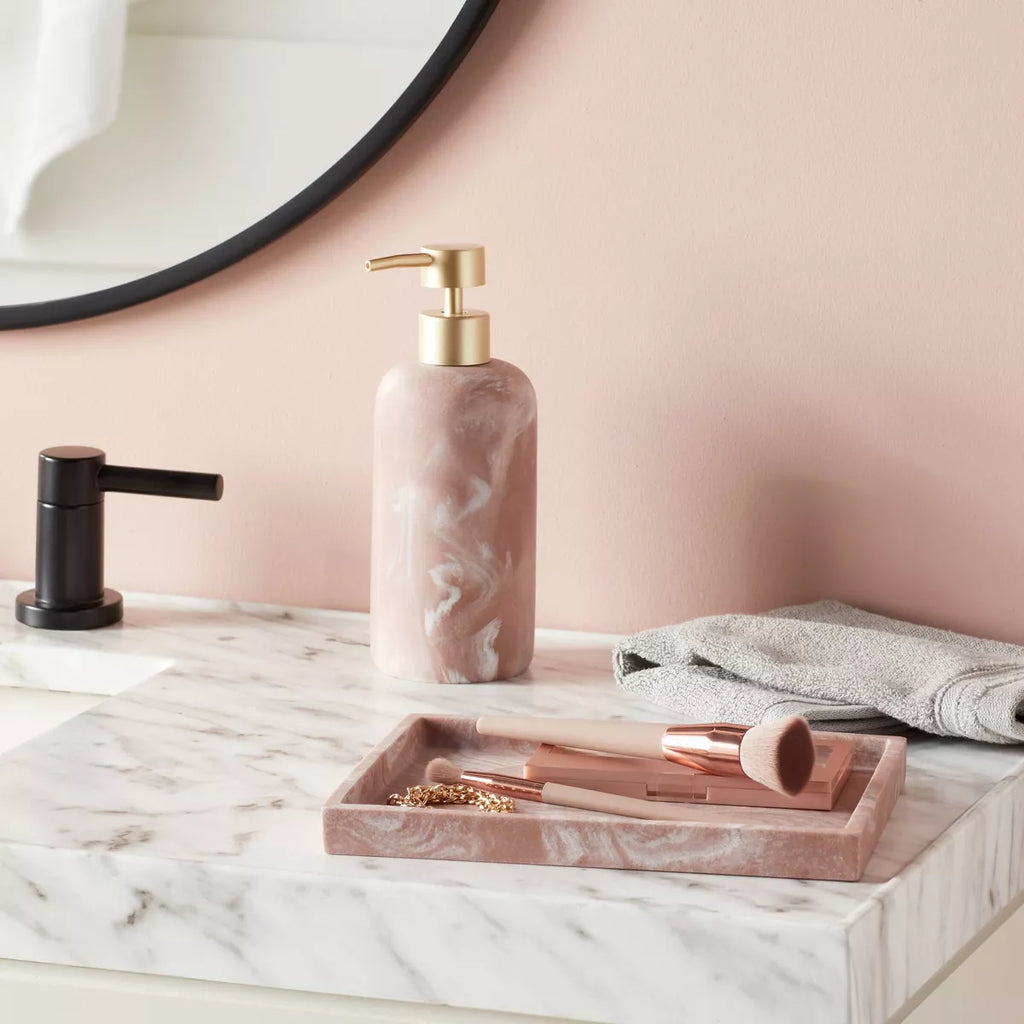 Pink Quartz Resin Tray - Threshold™