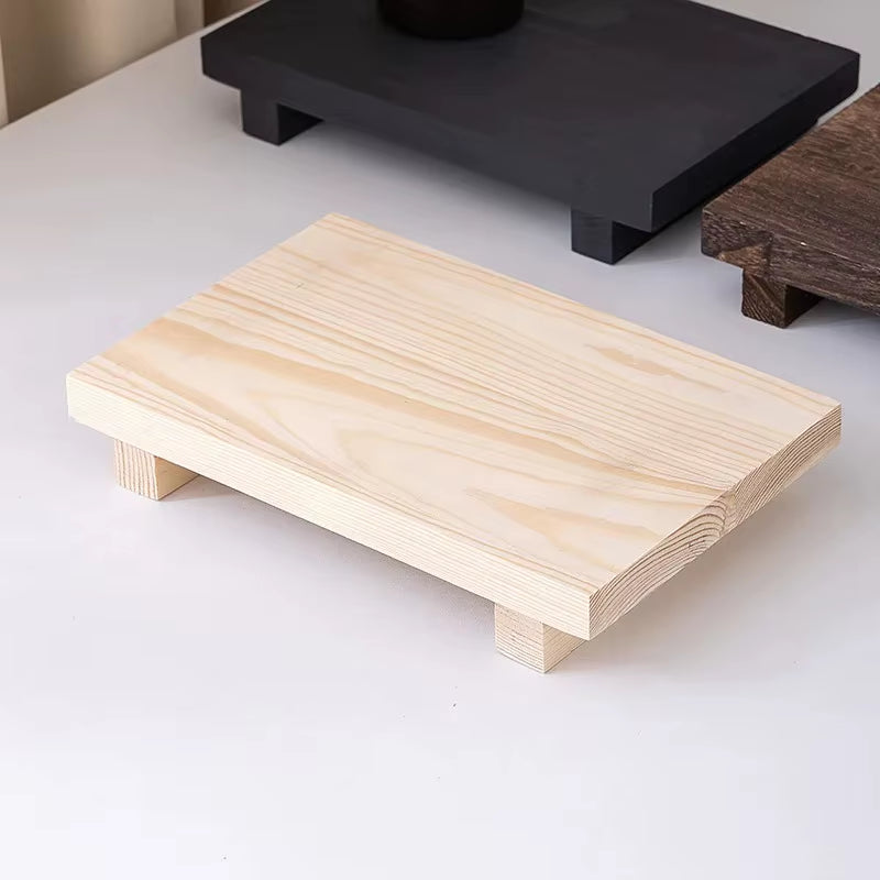 New Square Wooden Tray Desktop Decoration Jewelry Packaging and Display Tools Support Small Quantity Proof from Mainland China