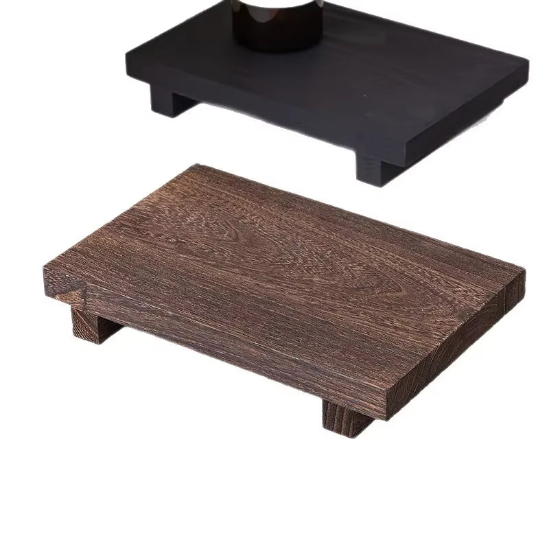 New Square Wooden Tray Desktop Decoration Jewelry Packaging and Display Tools Support Small Quantity Proof from Mainland China